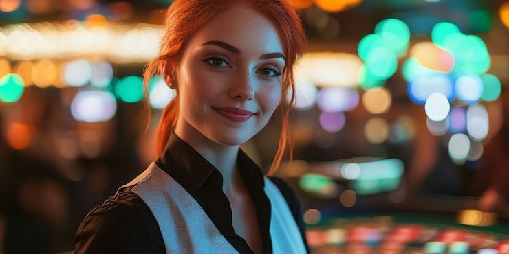 Aplikasi pistol4d menampilkan kasino langsung di layar smartphone dengan dealer berkamera ganda