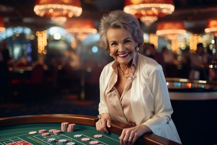 Studio kasino pistol4d dengan dealer langsung dan multi-kamera untuk blackjack dan roulette